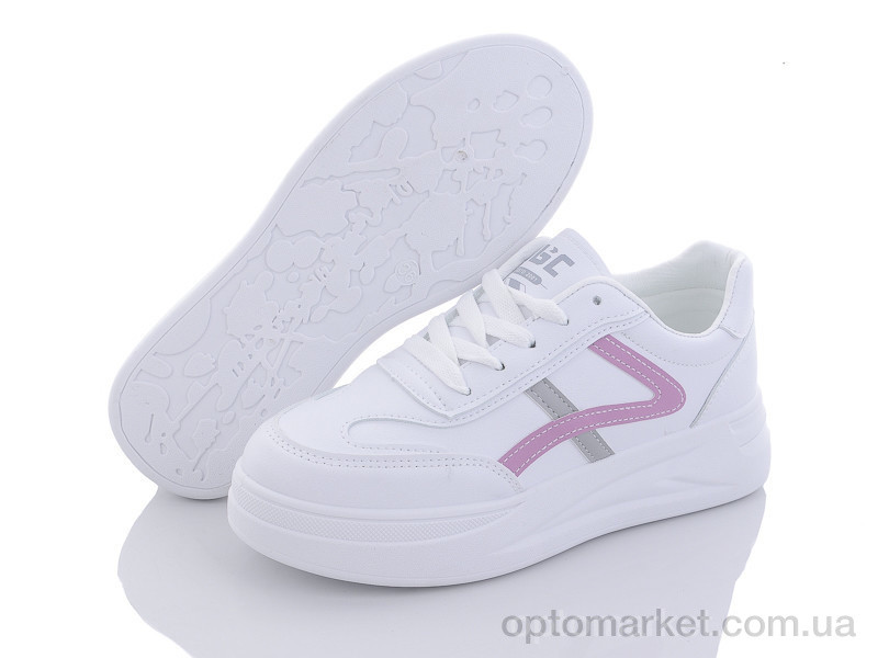 Купить Кросівки жіночі 568 white-pink Xingwei білий, фото 1
