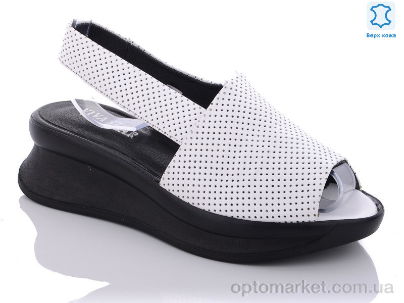 Купить Босоніжки жіночі 569-010 white Viva Star білий, фото 1