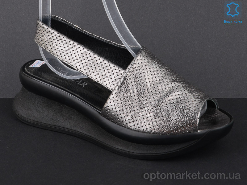 Купить Босоніжки жіночі 569-290 gun Viva Star графіт, фото 2