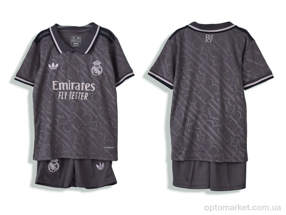 Купить Спортивний костюм дитячі 569 Real Madrid сірий A.idas сірий, фото 4