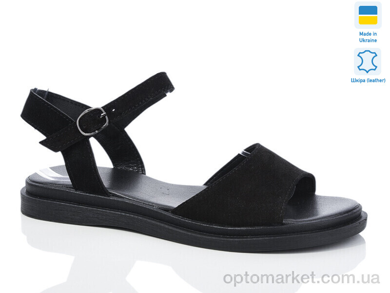 Купить Босоніжки жіночі 57 чорний з. батал Sali чорний, фото 1