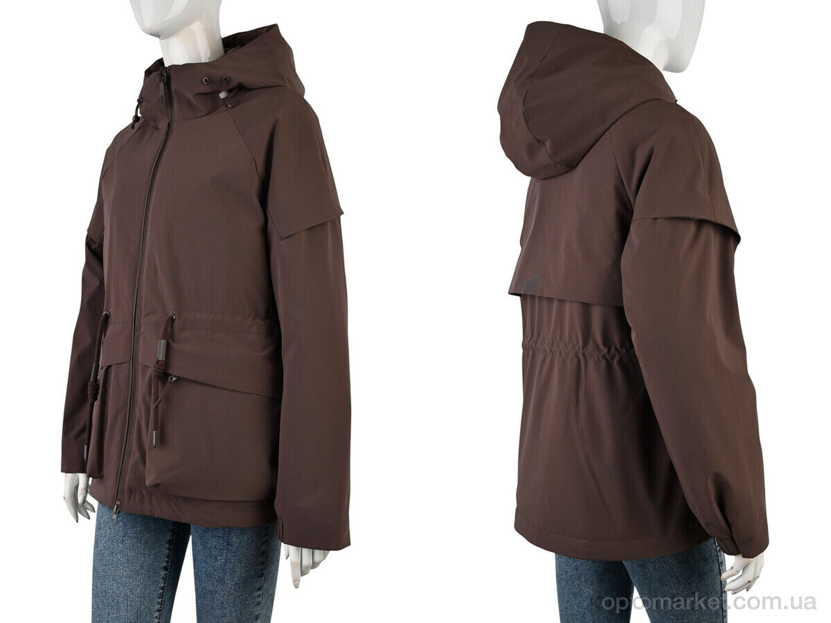 Купить Куртка жіночі 570-64 brown FineBabyCat коричневий, фото 3