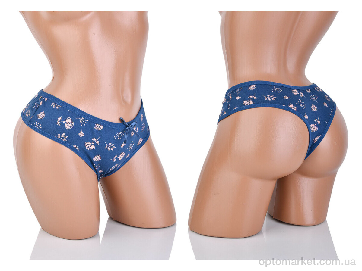 Купить Трусы жіночі 5700-9 navy (XL) Miss Emma синій, фото 3
