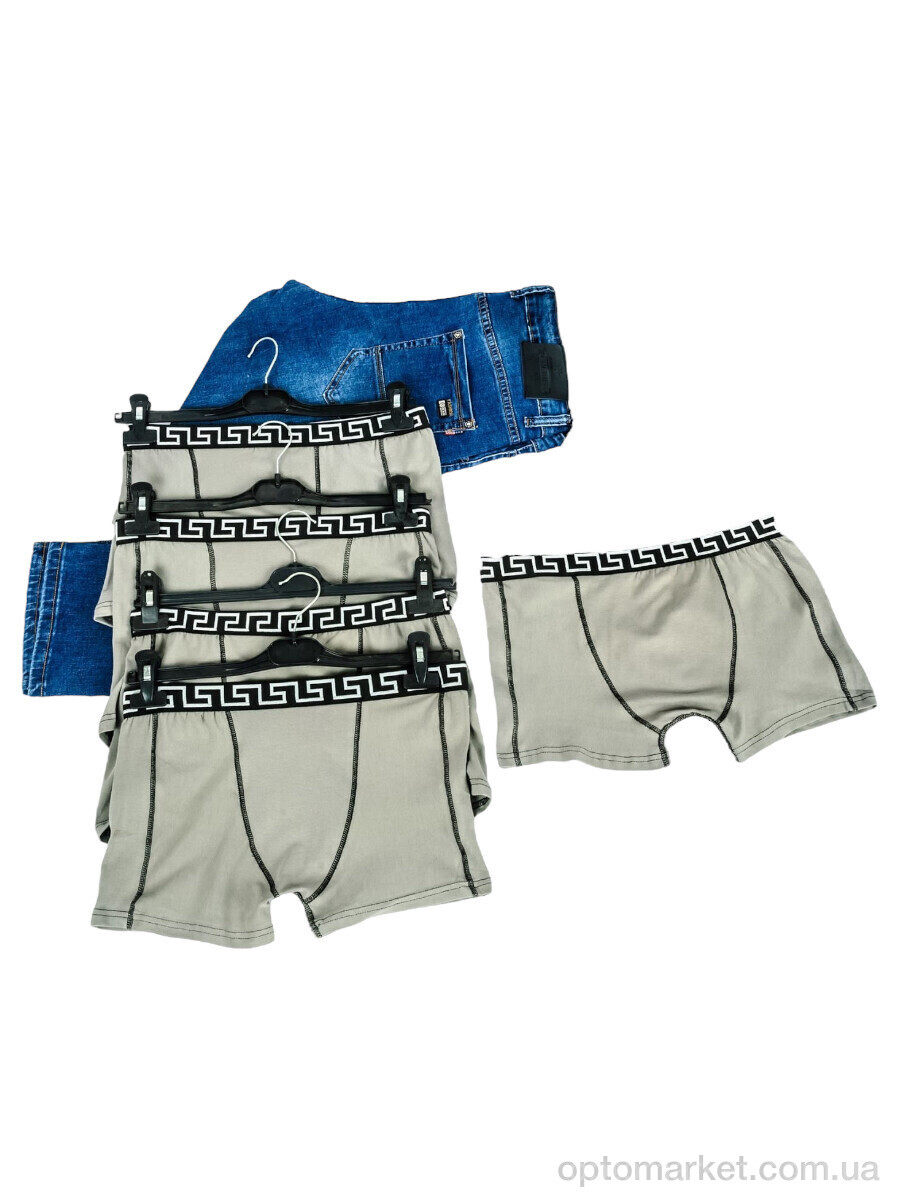 Купить Трусы чоловічі 57058 Massmag сірий, фото 2