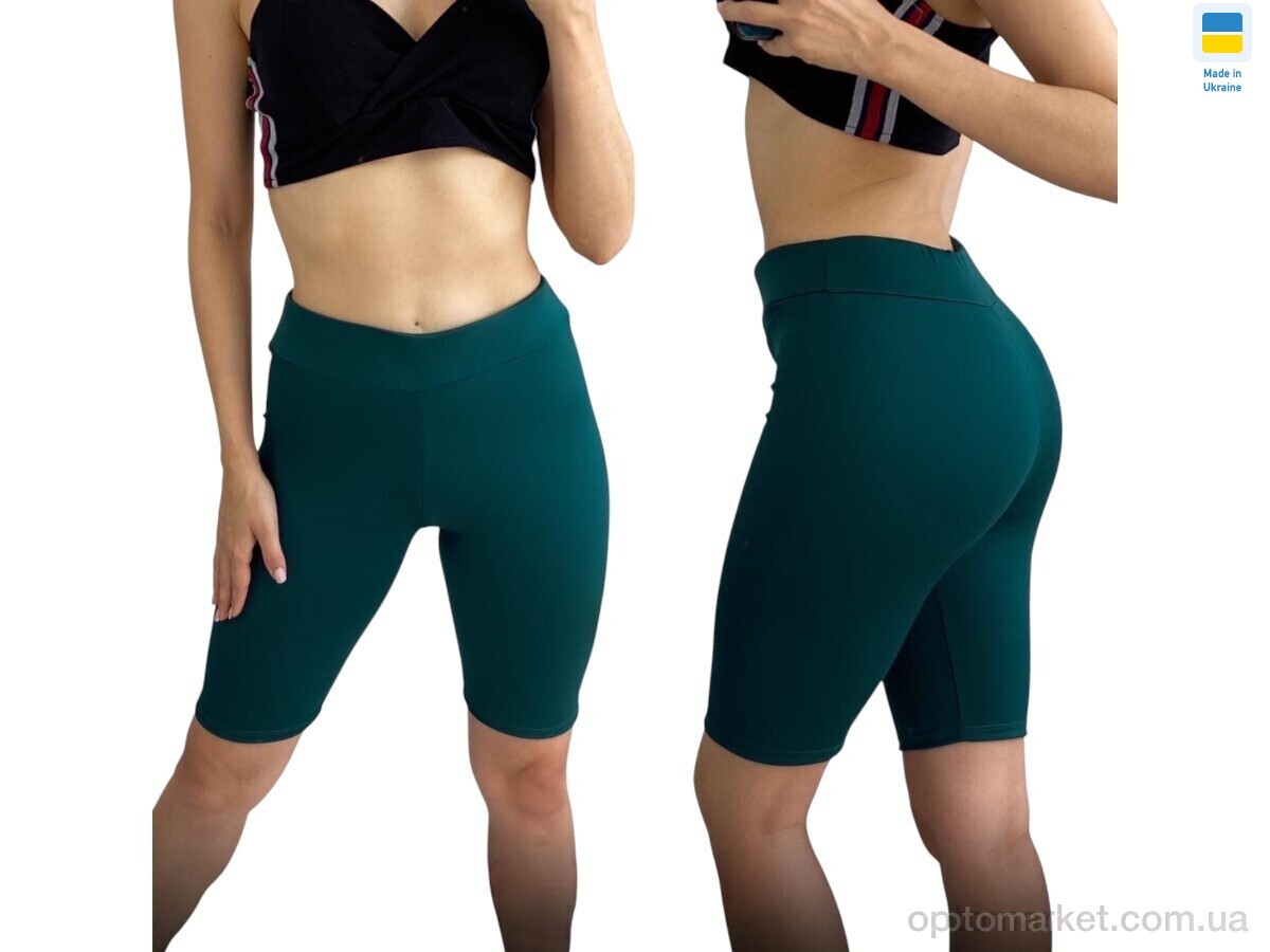 Купить Велосипедки жіночі 571 бутилка Sport style зелений, фото 1