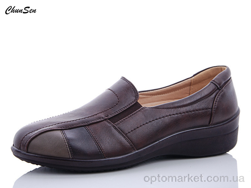Купить Туфлі жіночі 57103D-8 Chunsen коричневий, фото 1