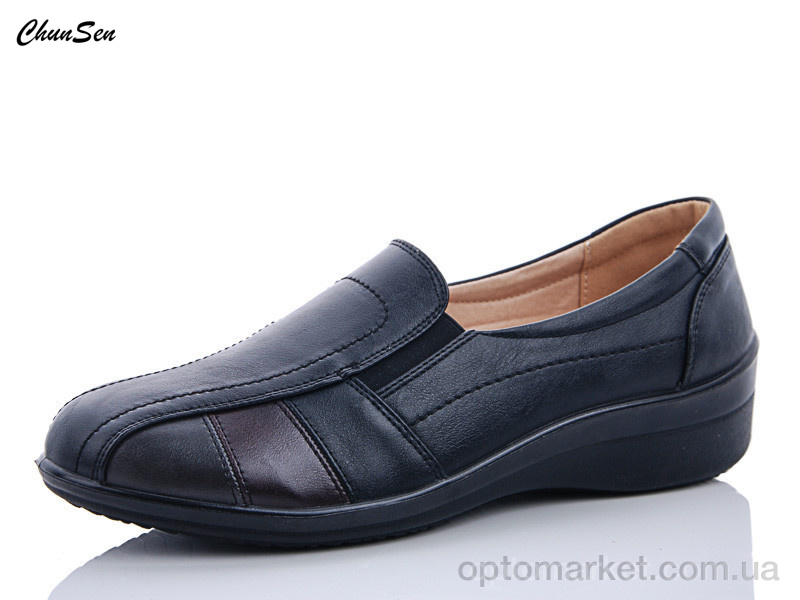 Купить Туфлі жіночі 57103D-9 Chunsen чорний, фото 1