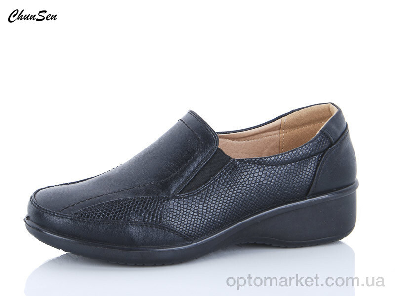 Купить Туфлі жіночі 57202-1 Chunsen чорний, фото 1