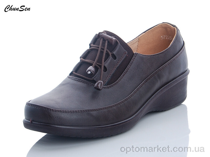 Купить Туфлі жіночі 57225-2 Chunsen коричневий, фото 1