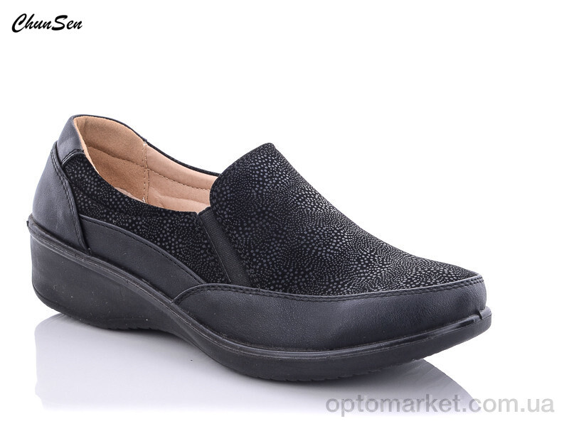 Купить Туфлі жіночі 57226-1 Chunsen чорний, фото 1