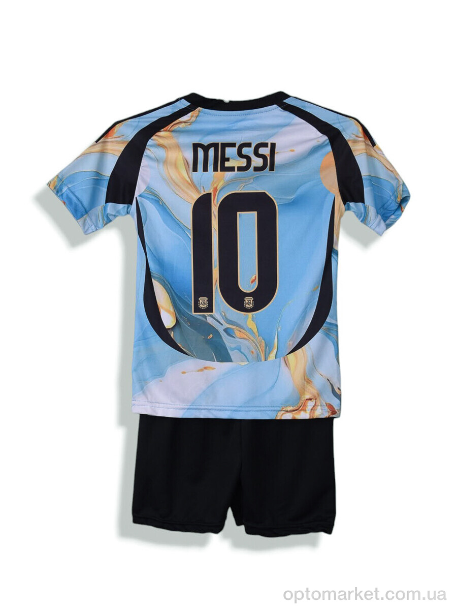 Купить Спортивний костюм дитячі 574 Messi блакитний A.idas блакитний, фото 3