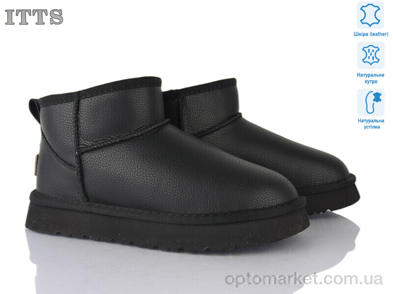 Купить Уги жіночі 5755A ITTS чорний, фото 1