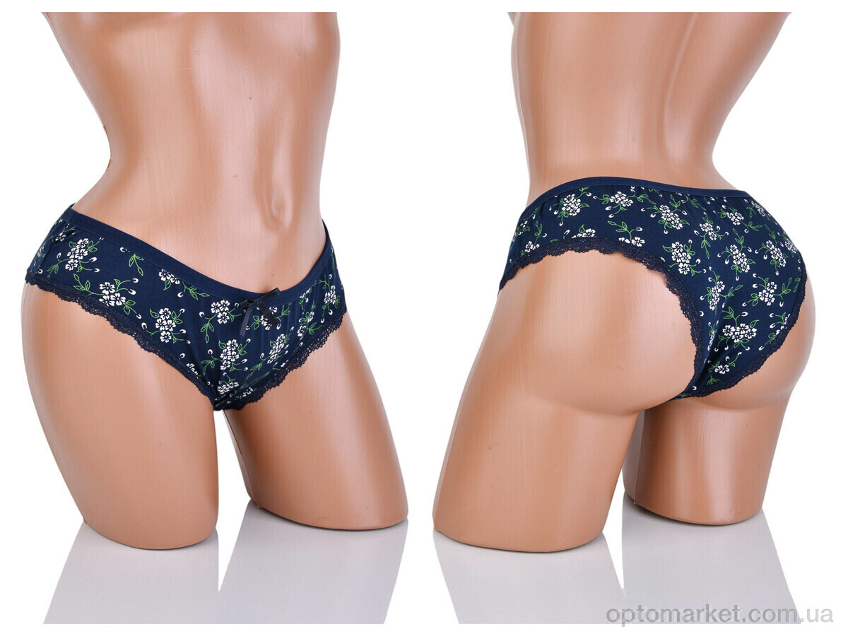 Купить Трусы жіночі 5800-13 navy (2XL;3XL;4XL) Miss Emma синій, фото 3