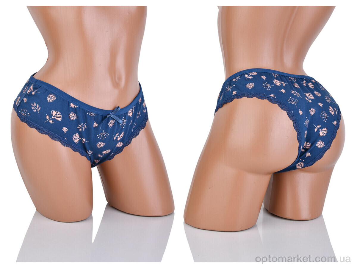 Купить Трусы жіночі 5800-15 blue (2XL;3XL;4XL) Miss Emma синій, фото 3