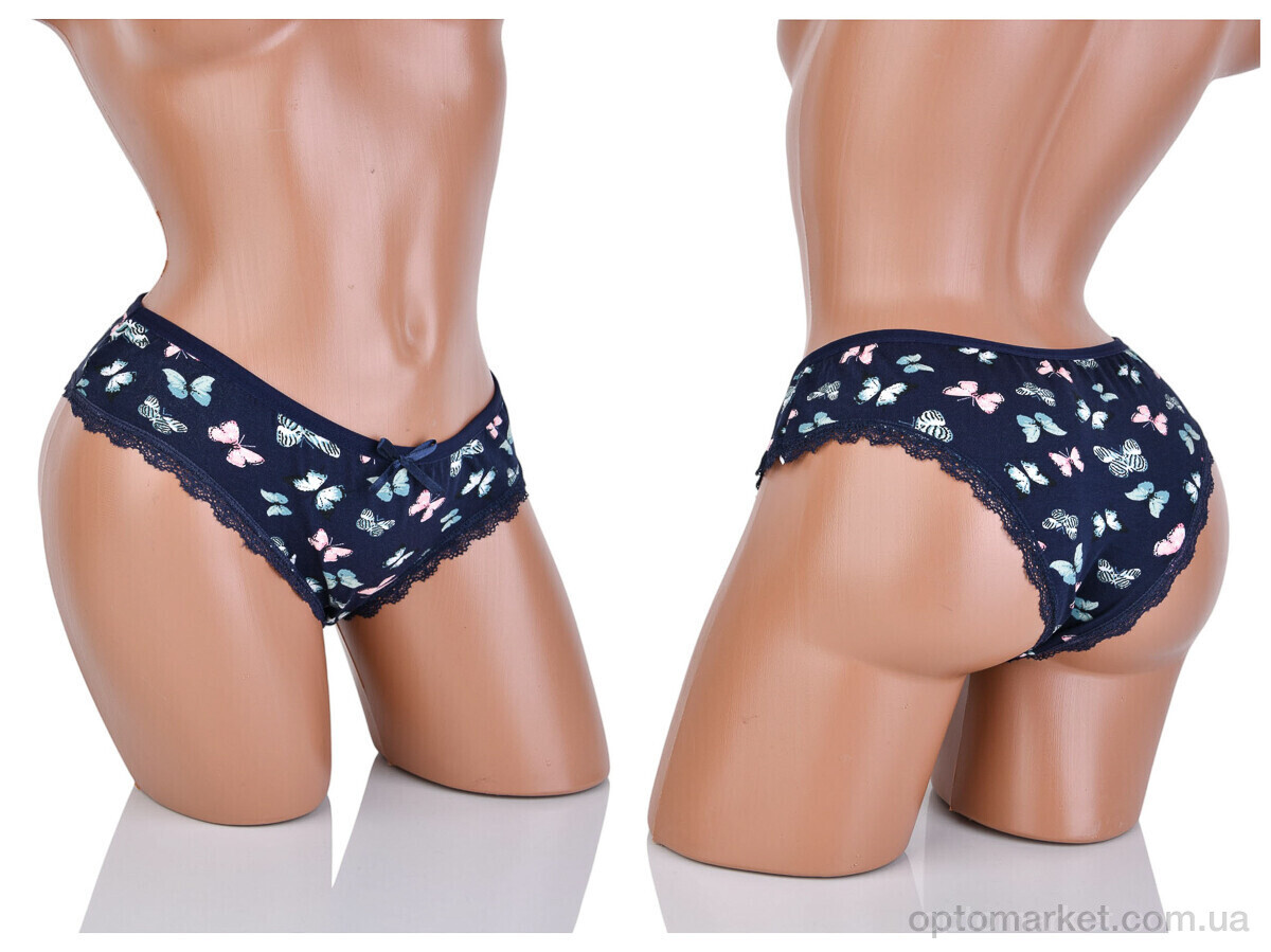 Купить Трусы жіночі 5800-19 navy (2XL;3XL;4XL) Miss Emma синій, фото 3