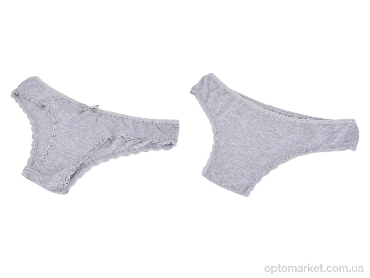 Купить Трусы жіночі 5800-21 grey (3XL;4XL) Miss Emma сірий, фото 3