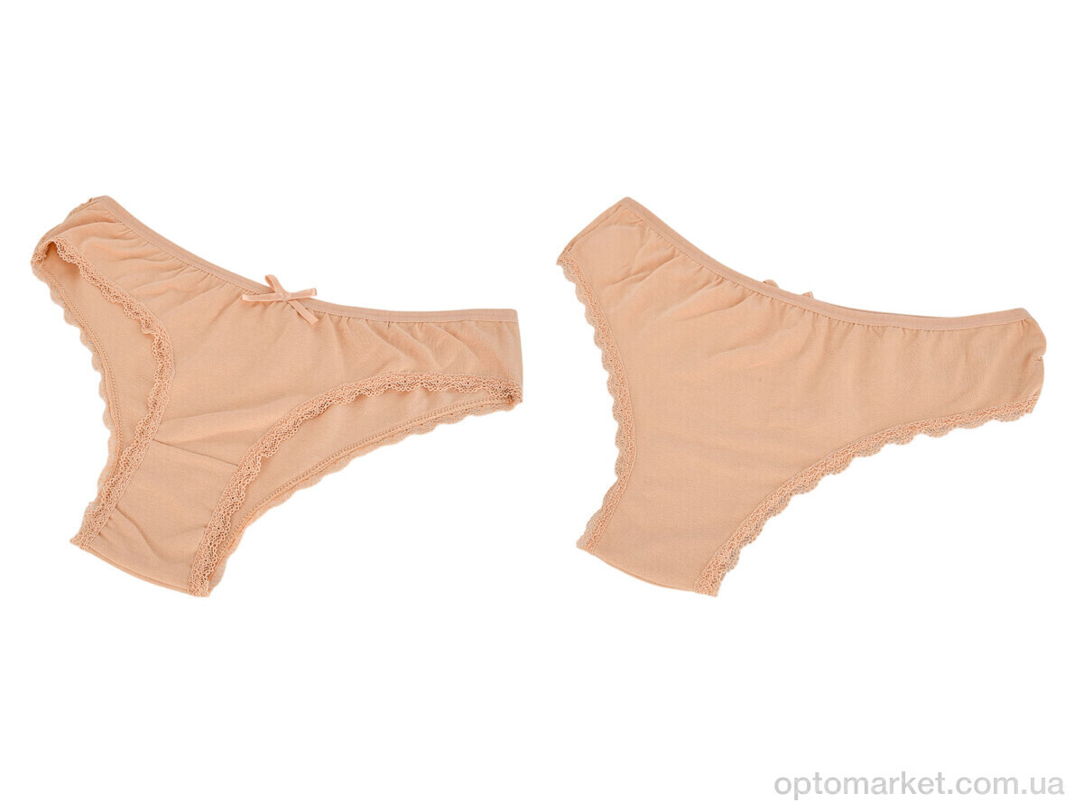 Купить Трусы жіночі 5800-5 beige (2XL;3XL;4XL) Miss Emma бежевий, фото 3