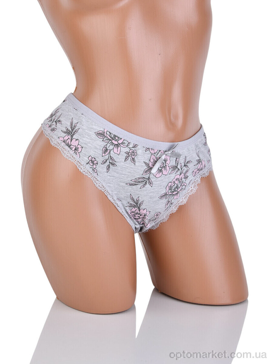 Купить Трусы жіночі 5800-8 grey (2XL;3XL;4XL) Miss Emma сірий, фото 1