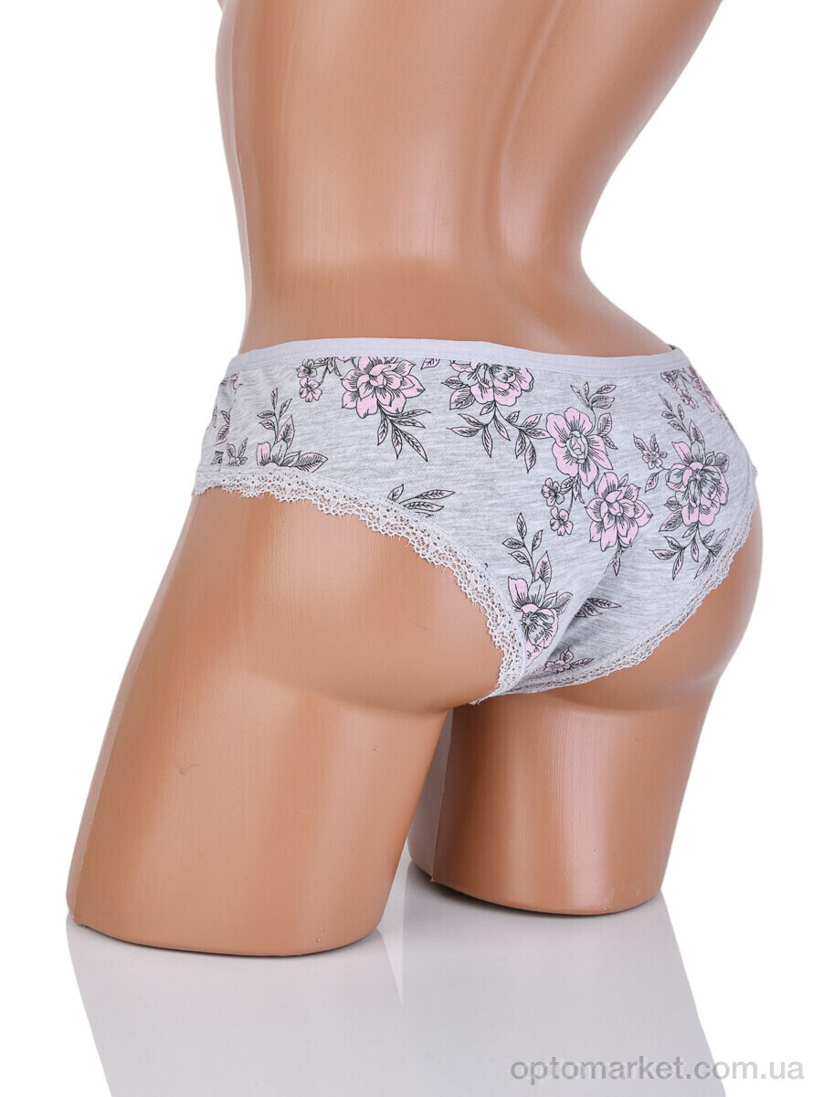 Купить Трусы жіночі 5800-8 grey (2XL;3XL;4XL) Miss Emma сірий, фото 2