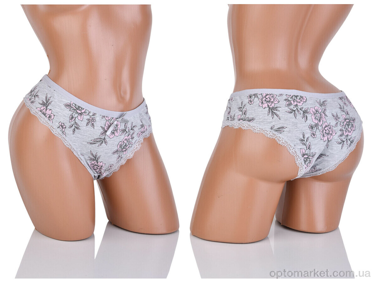 Купить Трусы жіночі 5800-8 grey (2XL;3XL;4XL) Miss Emma сірий, фото 3