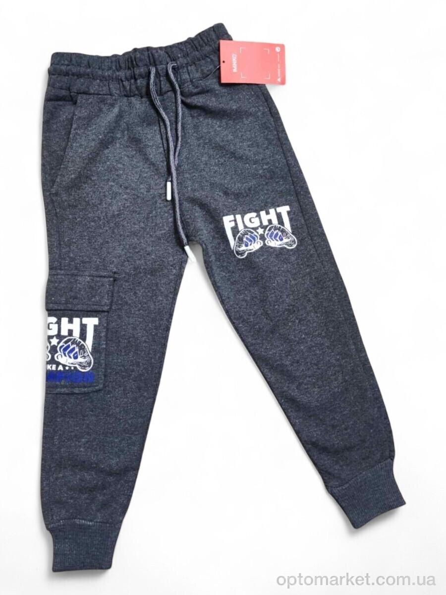 Купить Спортивні штаны дитячі 581-1 сірий Miniko Kids сірий, фото 1