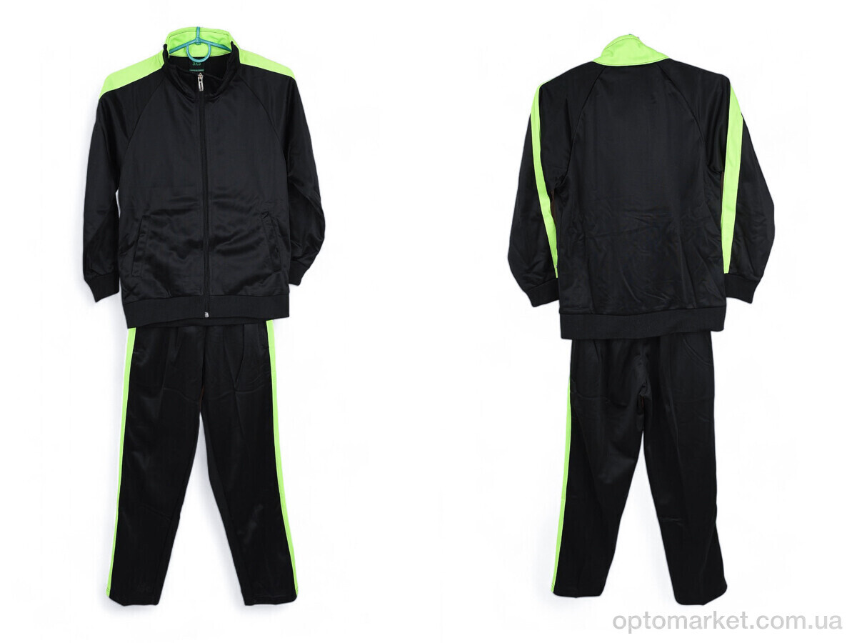 Купить Спортивний костюм дитячі 581 чорн.салат Presto, фото 3