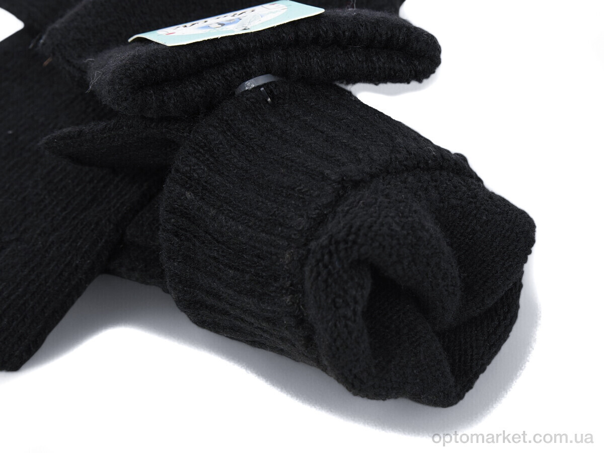 Купить Рукавички чоловічі 5811 black Rubi чорний, фото 2