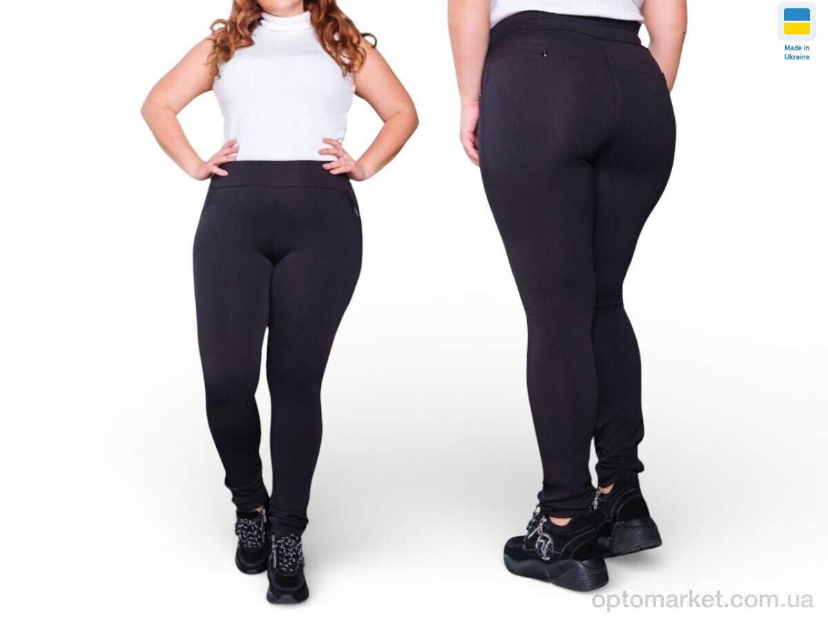 Купить Лосини жіночі 5817 чорний Sport style чорний, фото 1