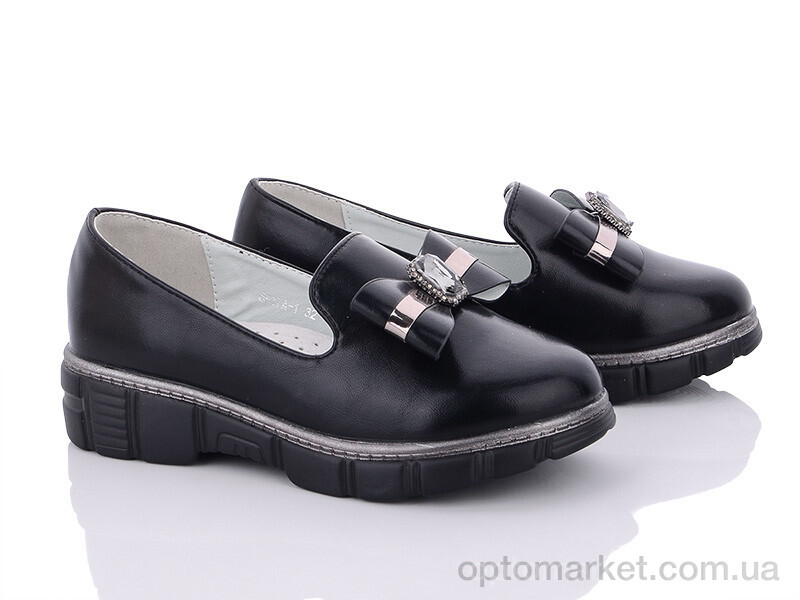 Купить Туфлі дитячі 5817A-1 Совенок чорний, фото 1