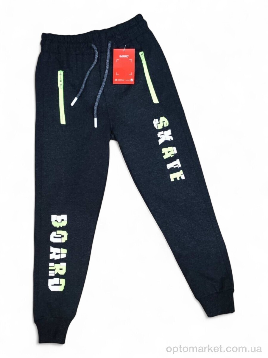Купить Спортивні штаны дитячі 582 графіт Miniko Kids графіт, фото 1
