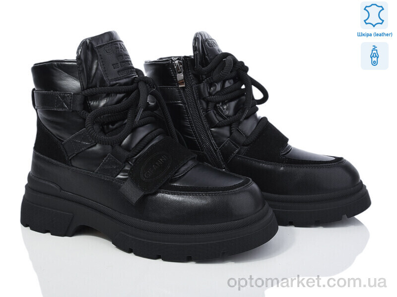 Купить Черевики жіночі 5825-113 Gifanni чорний, фото 1