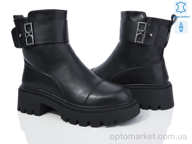 Купить Черевики жіночі 5825-136 Gifanni чорний, фото 1