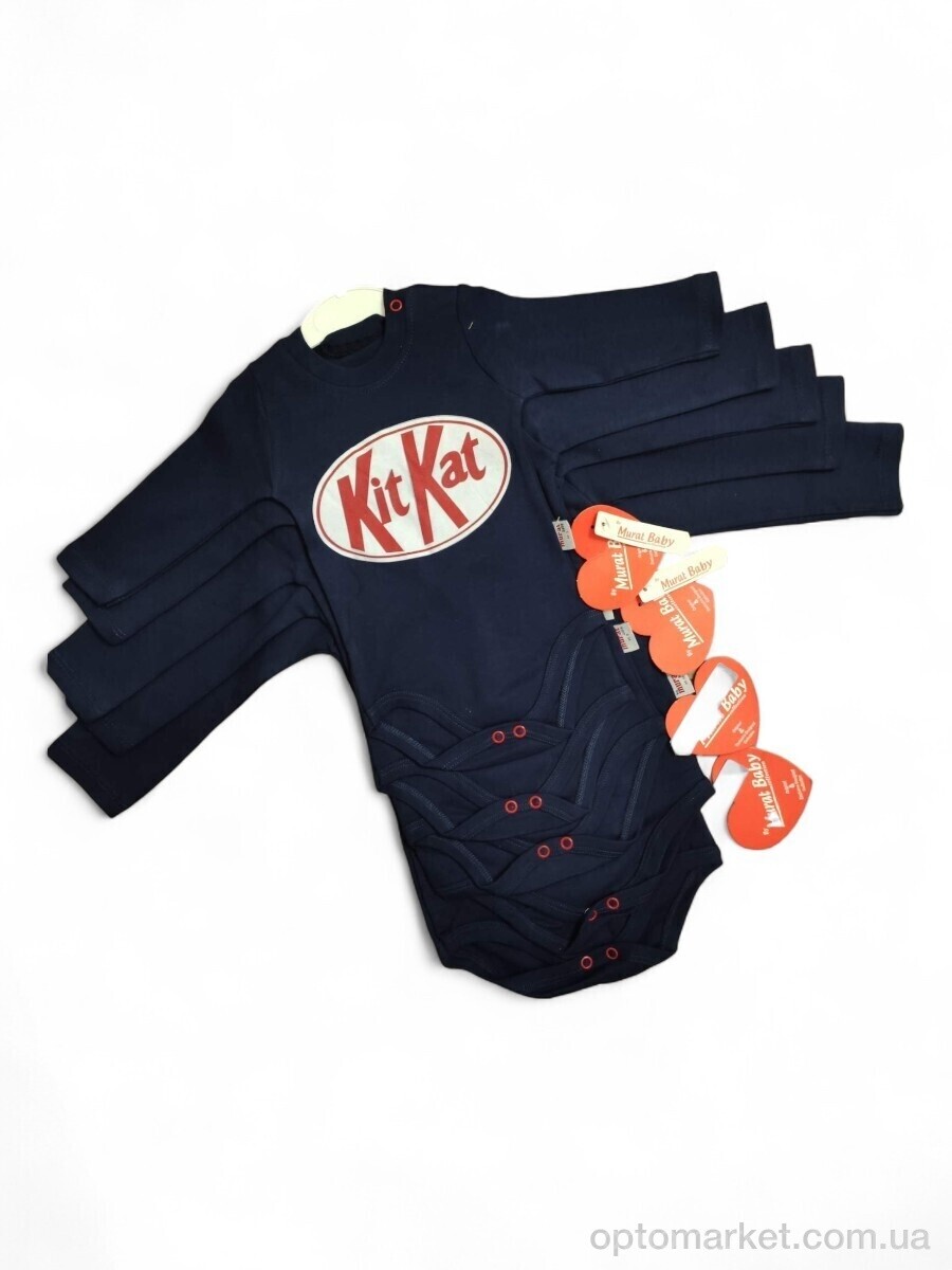 Купить Боді дитячі 5830 т.синій Murat Baby синій, фото 1