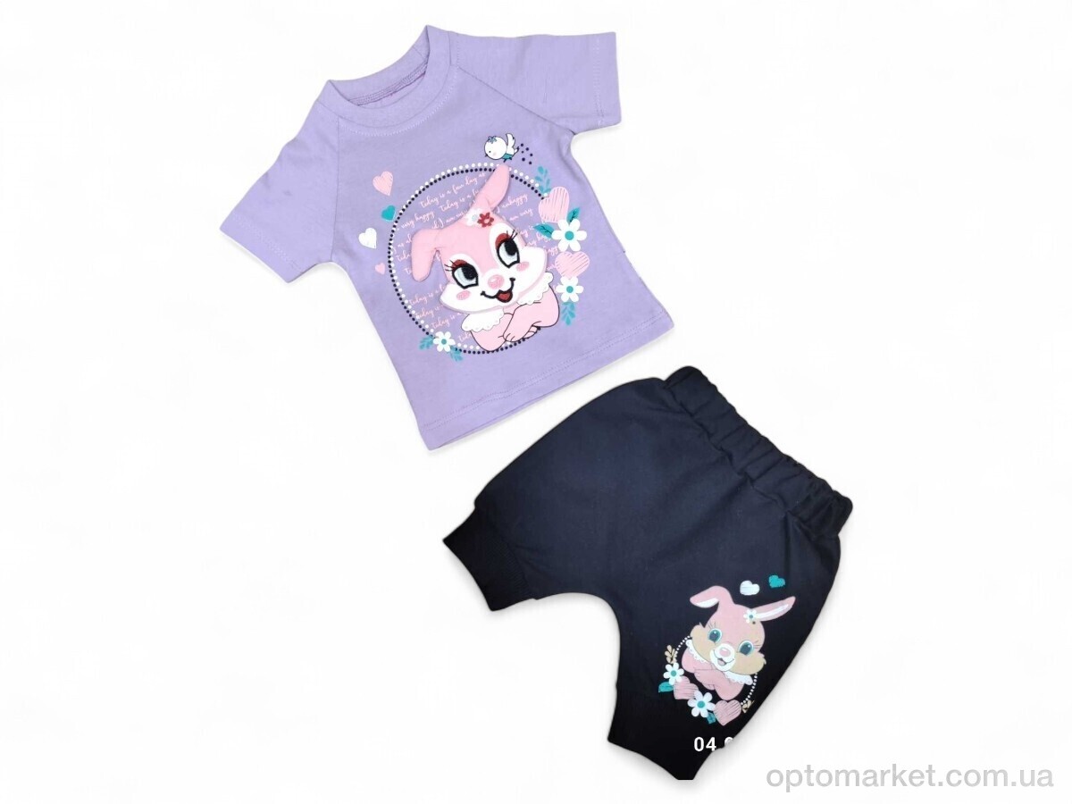 Купить Костюм дитячі 58301 бузковий Eren Baby фіолетовий, фото 1