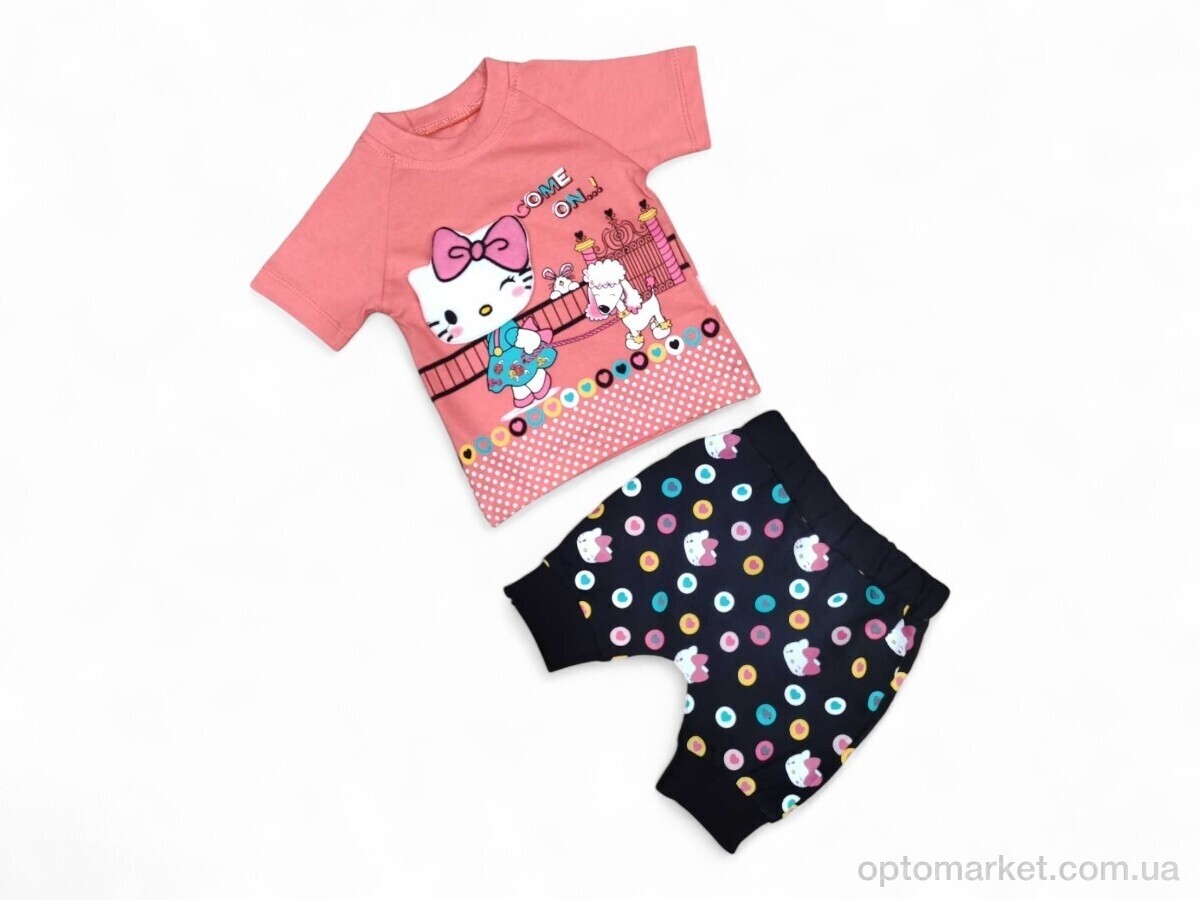 Купить Костюм дитячі 58306 кораловий Eren Baby рожевий, фото 1