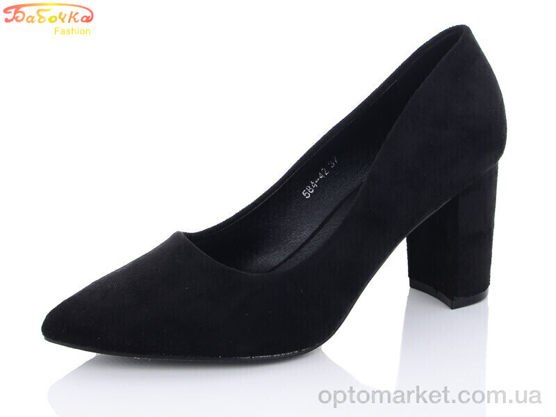 Купить Туфлі жіночі 584-42 Kanuchun чорний, фото 1