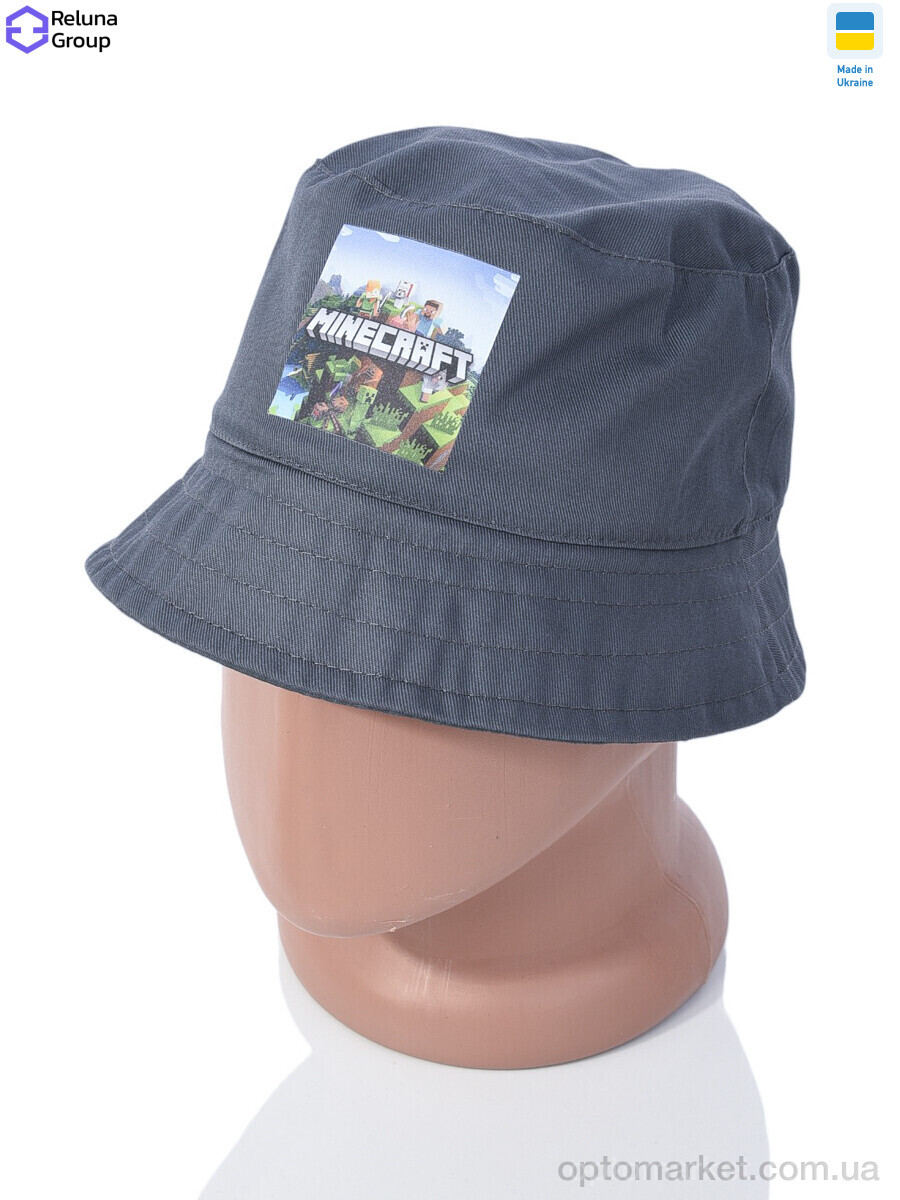 Купить Панама дитячі 585-6 grey Reluna Group сірий, фото 1