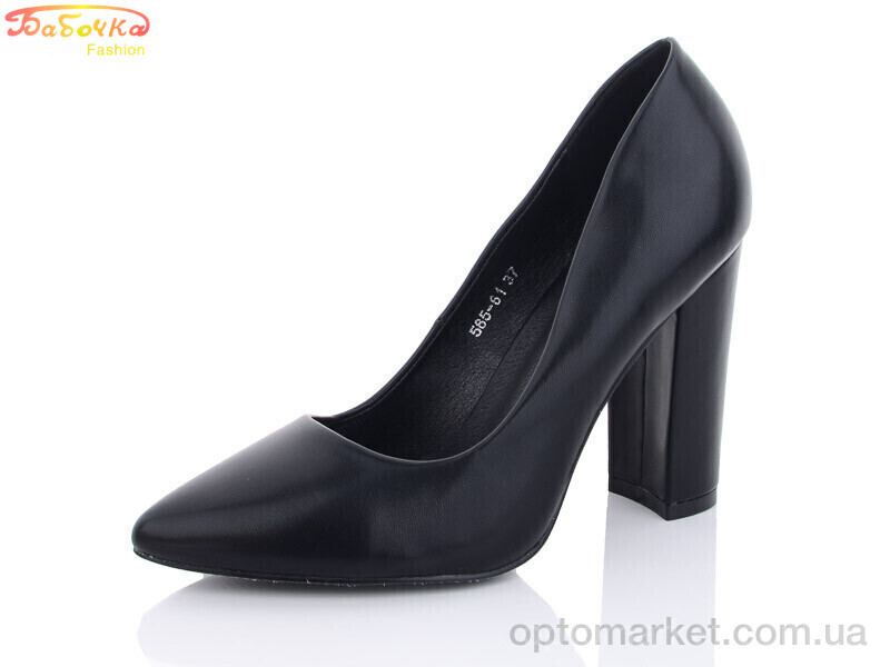Купить Туфлі жіночі 585-61 Kanuchun чорний, фото 1