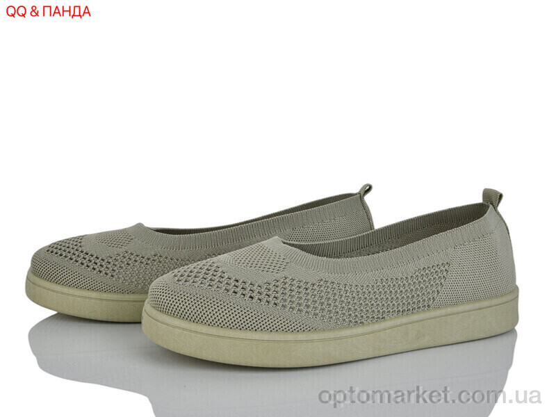 Купить Балетки жіночі 5863-1-3 QQ&Панда зелений, фото 1