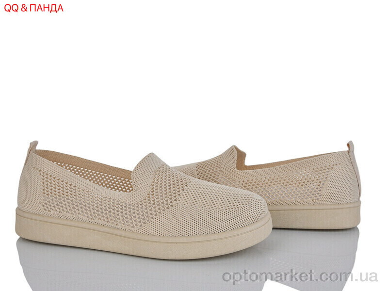 Купить Сліпони жіночі 5864-1-2 QQ&Панда бежевий, фото 1