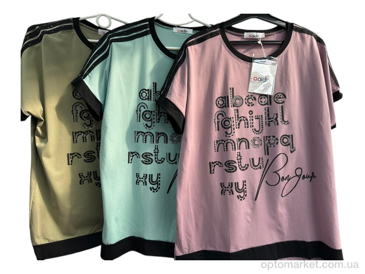 Купить Футболка жіночі 59 mix Aidin мікс, фото 1