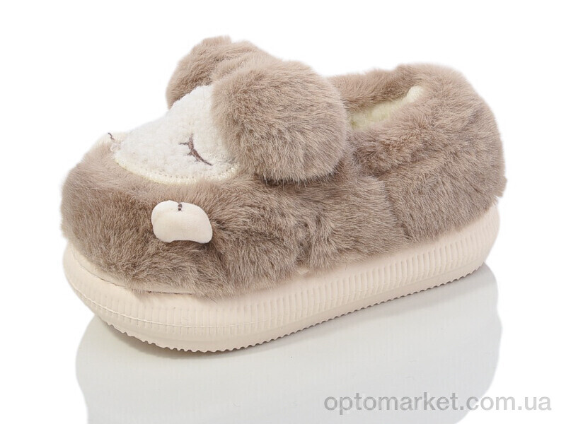 Купить Капці дитячі 591-16 Luck Line коричневий, фото 1