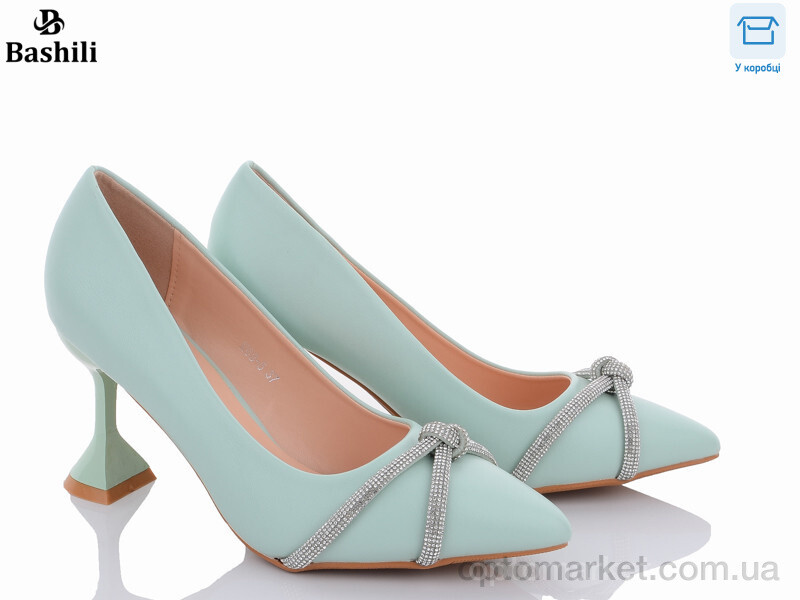Купить Туфлі жіночі 5981-M68-5 Башили зелений, фото 1