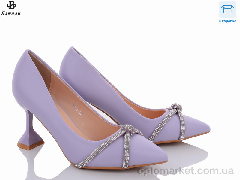 Купить Туфлі жіночі 5982-M68-6 Башили фіолетовий, фото 1