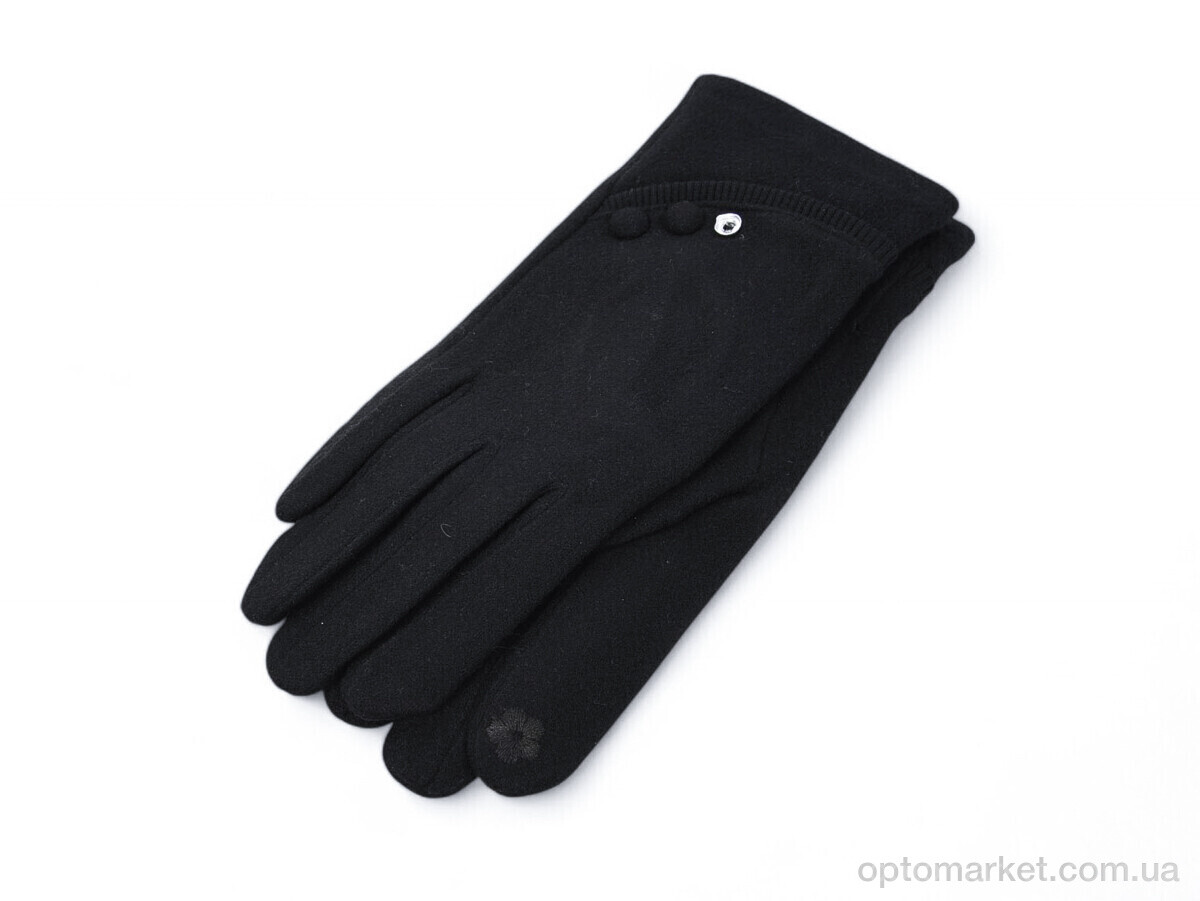 Купить Рукавички жіночі 6-04 black-old Anjela чорний, фото 1