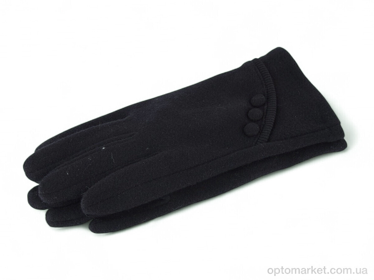 Купить Рукавички жіночі 6-04 black Anjela чорний, фото 1