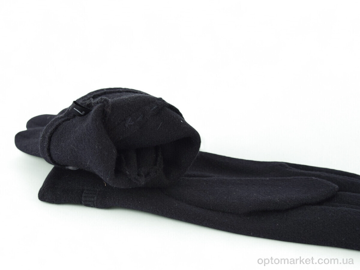 Купить Рукавички жіночі 6-04 black Anjela чорний, фото 2