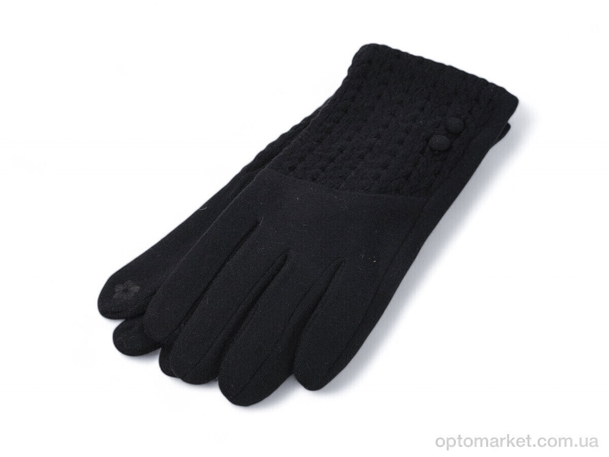 Купить Рукавички жіночі 6-06 black-old Anjela чорний, фото 1