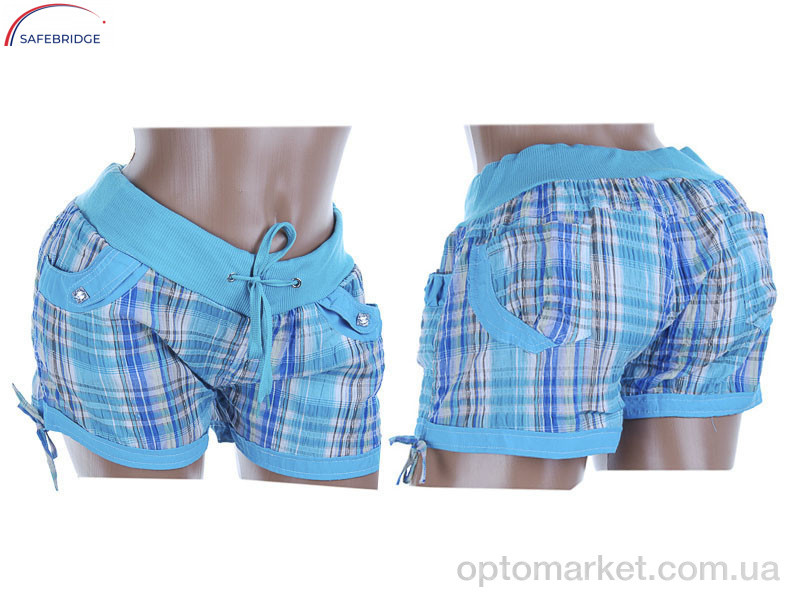 Купить Шорти жіночі 6-10 l.blue Stefenie блакитний, фото 1