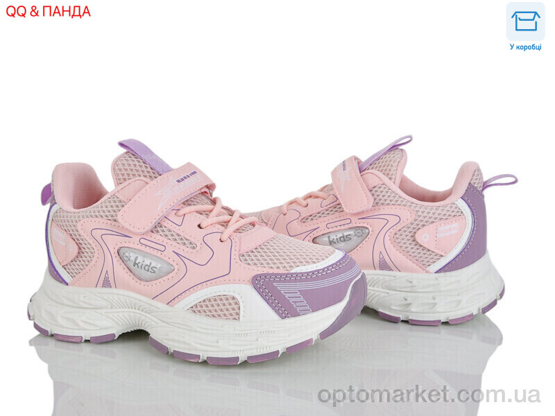 Купить Кросівки дитячі 6-140-3 QQ&Панда рожевий, фото 1